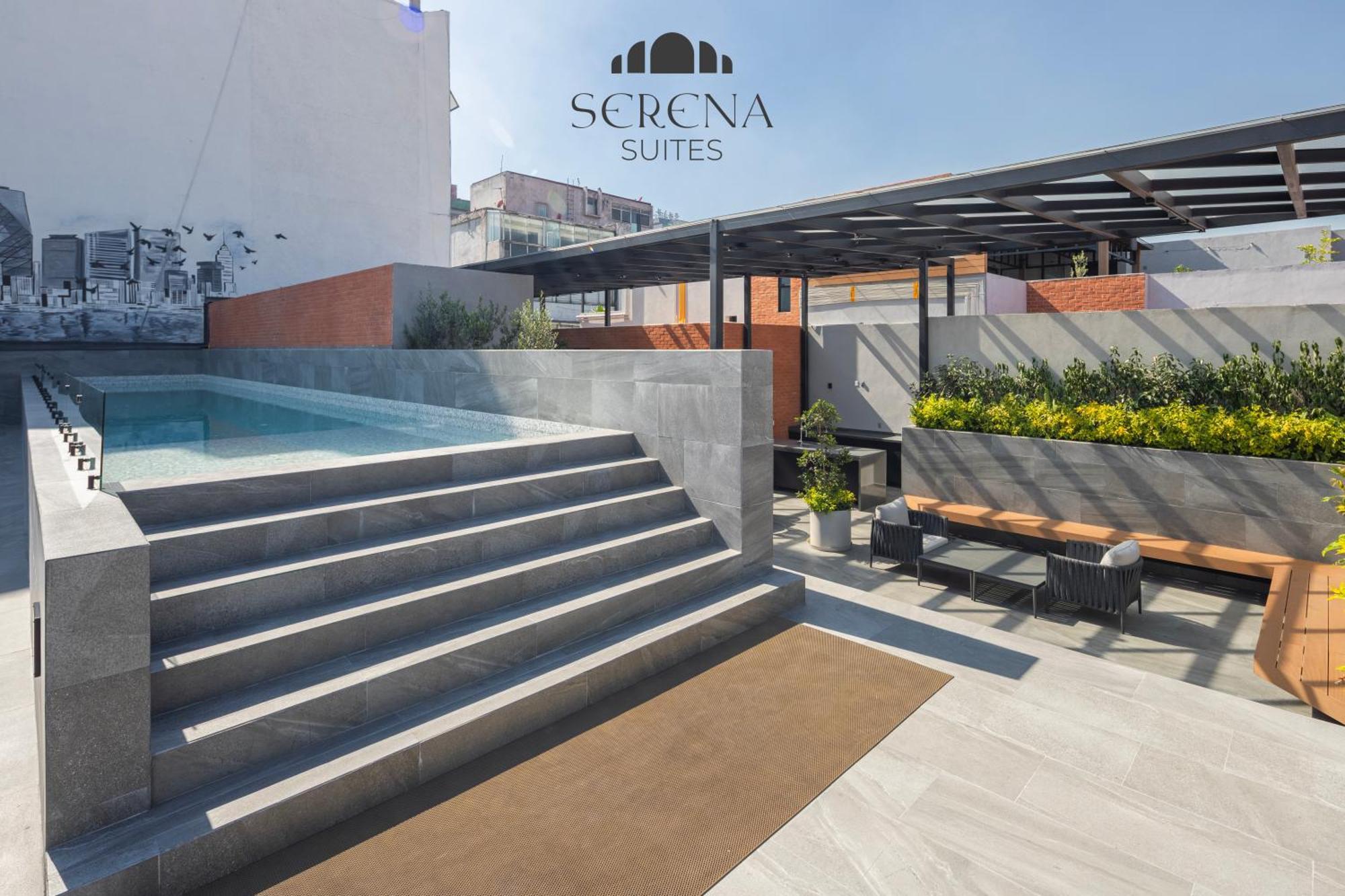 Elegant With Skydeck Pool In Condesa Mexico City